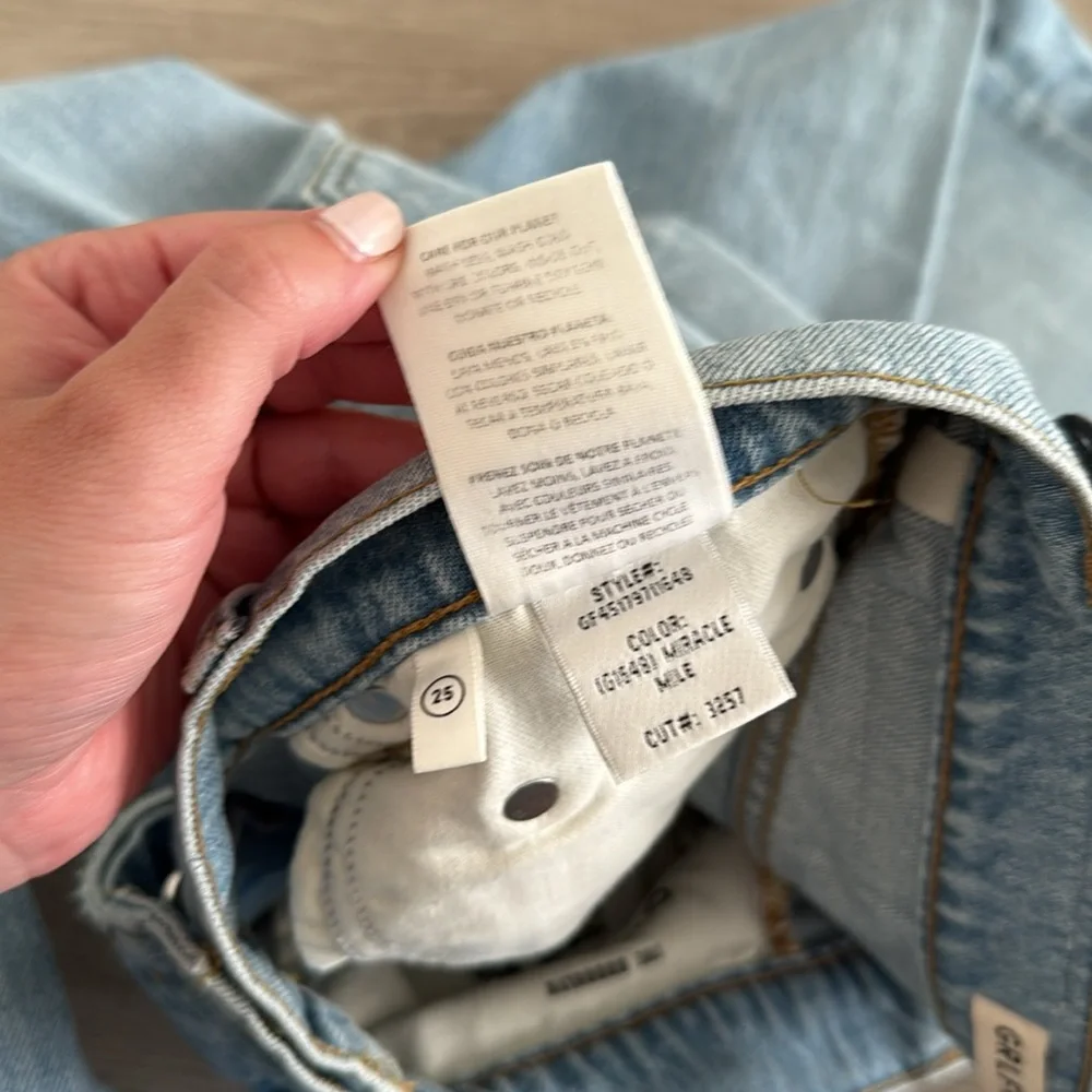 NWT Grlfrnd Brooklyn High Rise Straight Jeans - Picture 8 of 9